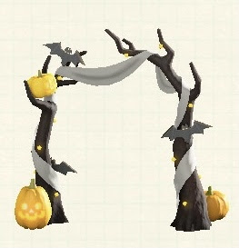 ハロウィンなアーチ