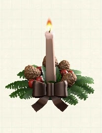 クリスマスキャンドル